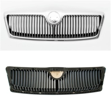 фото thumb №1, Решётка радиатора решётка радиатора перед skoda octavia ii 2004-2008