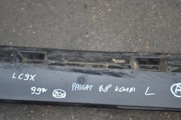 фото thumb №9, Планка пороговая накладка левая vw passat b8 универсал