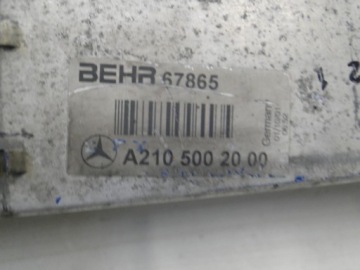Mercedes e 210 интеркулер 2.2 2.7 cdi a2105002000 Оригинал, фото thumb