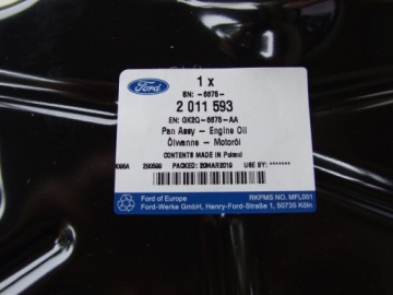 фото thumb №5, Поддон масляная ford custom mk8 2.0tdci перед привод