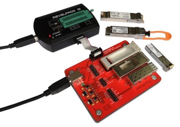 QSFP SFP XFP адаптер для программатора REVELPROG-IS