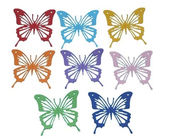 Scrapki Butterfly Лазурная бабочка набор бабочек