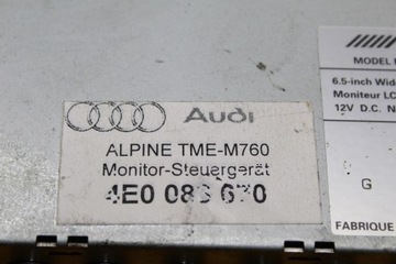 фото thumb №7, Блок керування zagłuwków alpina a8 d3 4e0088670