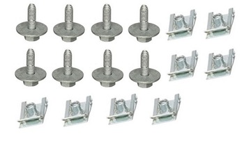 фото thumb №1, Клипсы защитные накладки двигателя renault megane ii iii modus