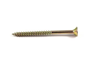 Wkręty hartowane do drewna 4,5x45 mm 1kg OCYNK złote żółte