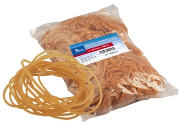 GUMKI RECEPTURKI średnica 38 mm 500 gram TETIS NIE PĘKAJĄ, ROZCIĄGLIWE