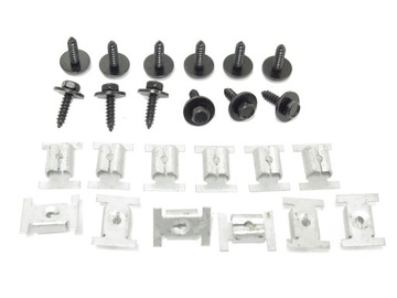 фото thumb №1, Винт пластинки клипсы защитные накладки двигателя opel corsa c d