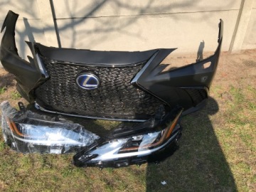 Бампер перед lexus es vii рестайлінг  капот Доставка, фото thumb