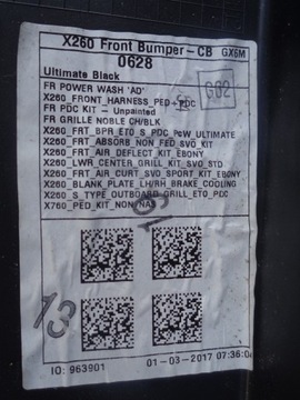 фото thumb №11, Jaguar xf xfs x260 r sport 15- бампер gx6m17f003a