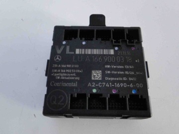 фото thumb №3, Mercedes w176 lift модуль двері лівий перед справний