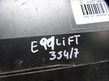 фото thumb №13, Bmw 3 e91 універсал рестайлінг накладка кришки багажника 354/7