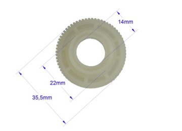 фото thumb №2, Шестерня люк ремонт toyota rav4