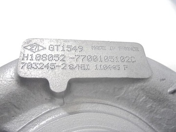 фото thumb №11, Турбіна turbo турбонагнітач renault trafic ii 1.9 dci 101 km 751768