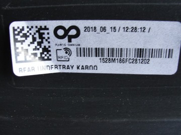 фото thumb №12, Накладка спойлер дифузор задня skoda karoq 57a 2017-