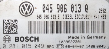 фото thumb №6, Skoda бортовой компьютер двигателя 045906013q 0281015049