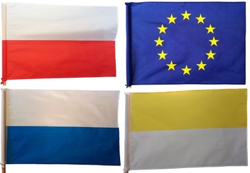 ФЛАГ ЕВРОПЕЙСКОГО СОЮЗА 90X60 СМ + ТУННЕЛЬ ЕС