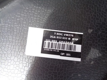 фото thumb №4, Vw t-roc t roc 2ga решітка радіатора решітка радіатора 2ga853651b 651g