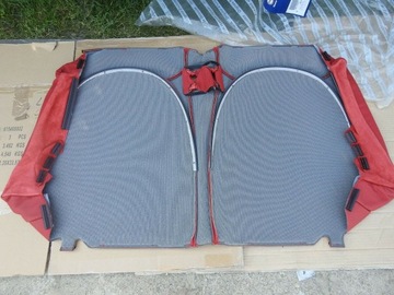 фото thumb №8, Кожа czerwona сиденье сиденье fiat 500 c 07-12