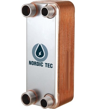 NORDIC Tec 40 кВт 32-пластинчатый теплообменник 1 дюйм