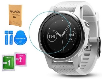 SZKŁO OCHRONNE HARTOWANE 9H PRO+ DO GARMIN FENIX 5 S