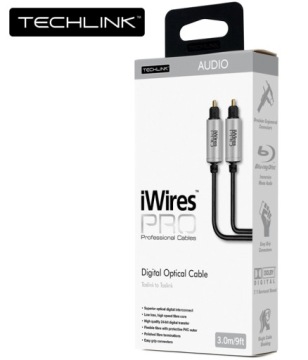 Techlink 711213 iWires Pro Toslink, оптический кабель, 3 м