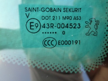 фото thumb №4, 3008 стекло стекло правая задняя задняя кузовная 2010