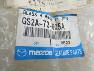 фото thumb №5, Уплотнитель стёкла правой задней mazda 6 gs2a-73-605a