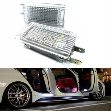 фото thumb №7, Led лампочки w дверь mercedes w210 vito красный