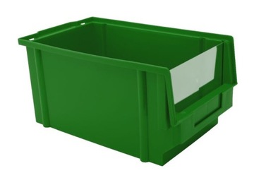 POJEMNIK MAGAZYNOWY 298x179x149 TYP 2 zielony