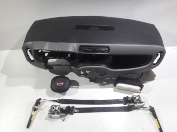 фото thumb №1, Fiat panda 3 iii приборная панель консоль подушка безопасности подушки безопасности ремни оригинал демонтаж