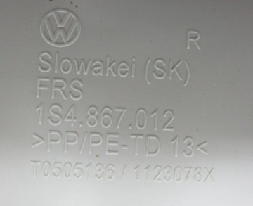 фото thumb №6, Обшивка двері лівий перед передній vw up 1s4867012be