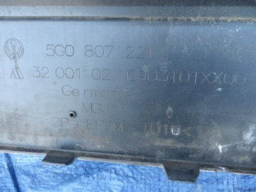 фото thumb №7, Vw golf 7 vii 5g0 бампер передній перед