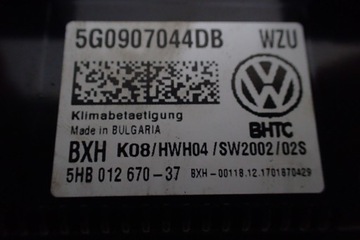 фото thumb №6, Vw t-roc панель кондиционера 5g0907044db