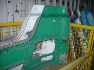 Бампер перед mercedes actros mp3 mega space лівий/правий Оригінал, фото thumb