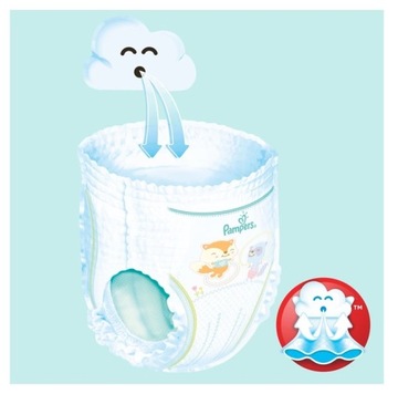 PAMPERS Pieluchomajtki PANTS 6 pieluszki 44 szt