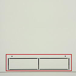 Шкаф RACK 19 футов 9U 450 мм подвесной SIGNAL RAL7035