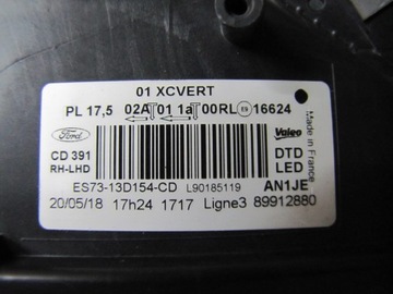 фото thumb №8, Лампа правая ford mondeo mk5 full led