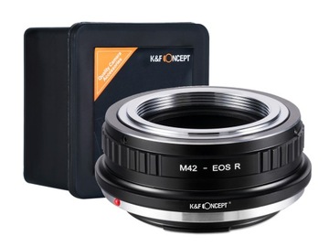 АДАПТЕР M42 с логотипом K&F для CANON EOS R