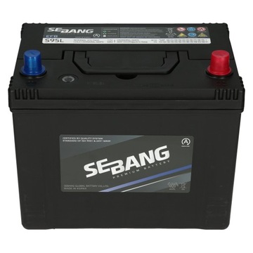 Аккумулятор SeBang EFB 12В 95Ач 760А (EN) Япония P+