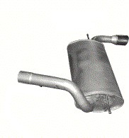 фото thumb №1, Глушитель конечный ford focus mk3 poj.1,5+1,6 ecoboost