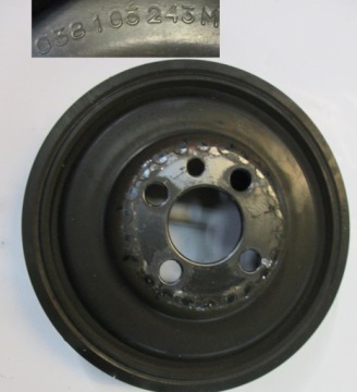 Купить Vw passat b7 cc 2.0 tdi cffb cff шкив коленчатого вала, фото thumb