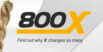 МАШИНА ДЛЯ НАРЕЗАНИЯ РЕЗЬБЫ M4 800X INOX AL TiN R40 FANAR