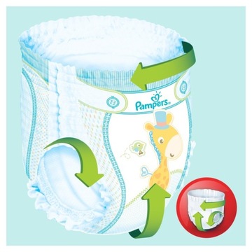 БРЮКИ PAMPERS 8 БРЮКИ 96 ШТ 19+ КГ 3x32