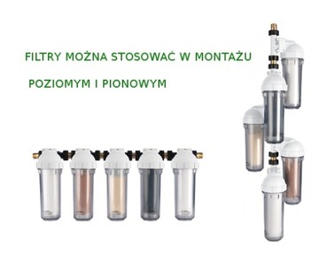EKO-DAFI Stacja filtrująca 3 elementowa + 4 Filtry