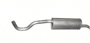 фото thumb №1, Глушитель конечный skoda rapid +seat toledo iv poj.1,2+1,4