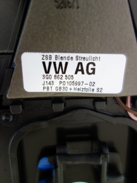 фото thumb №5, Скло лобове vw passat b8 3g0 датчик камера 2019r