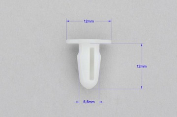 фото thumb №2, Кліпса планки порогової накладки захисні накладки порога do bmw seria 1 3 4 5 6 7 x1 x3