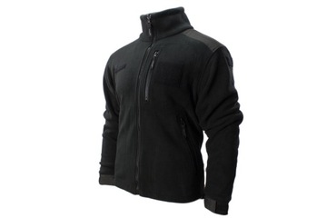 Флисовая туристическая куртка 305 г ECWCS Black M