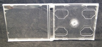 Чехол Jewel Case CLEAR для 2 компакт-дисков - 10 шт. WaWa