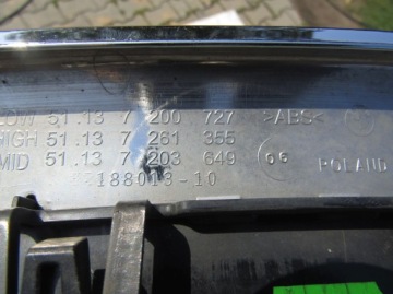 Решётка радиатора решётка радиатора левая bmw 5 f10 f11 10-13 хром org Оригинал, фото thumb